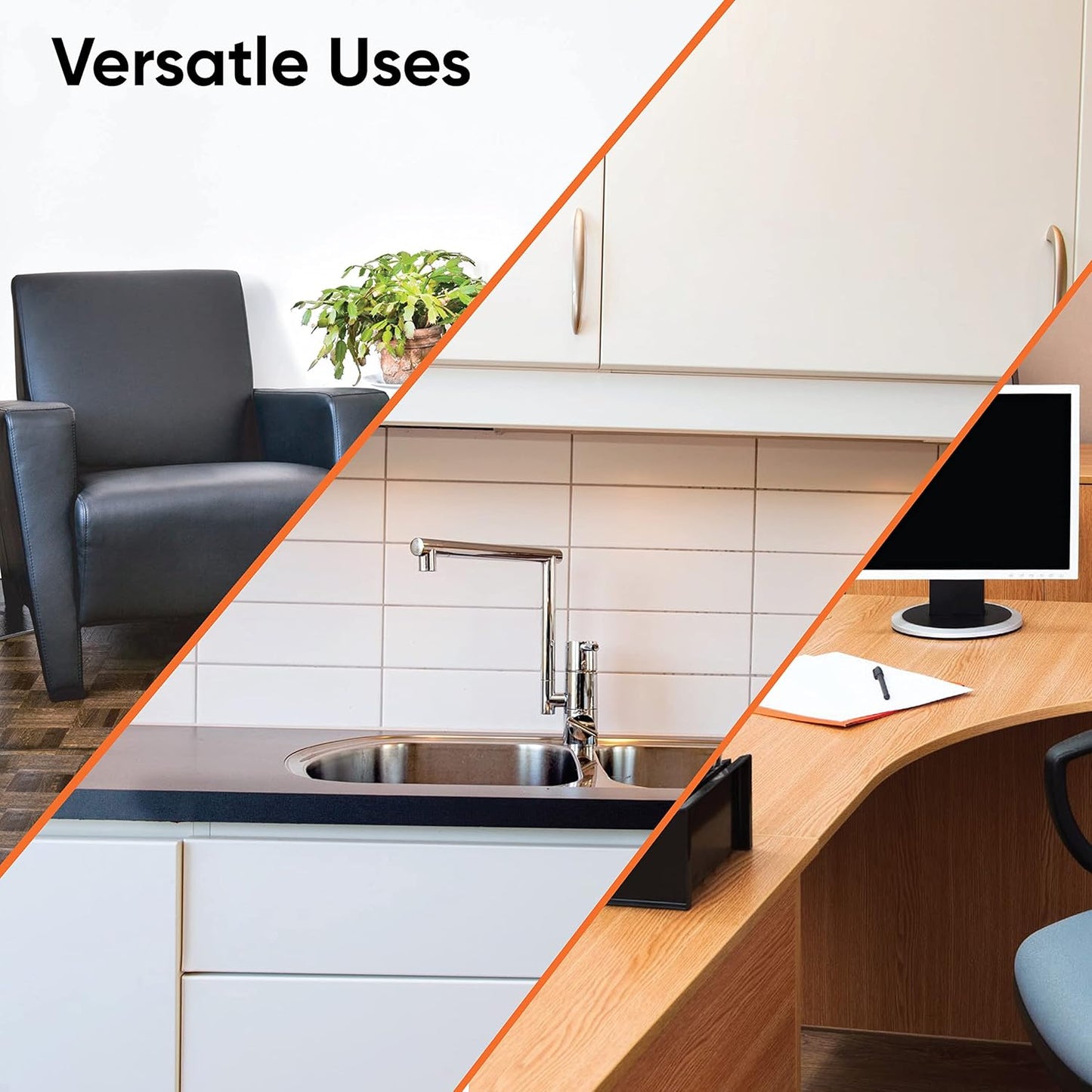 Superio Handy Wipes for Kitchen - Blue Reusable Multi-Purpose Heavy-Duty Cleaning Cloth for House, Bathroom, and Office. Disposable Dish Towel (20)