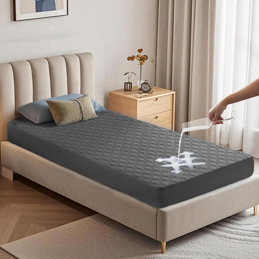 BEDLORE Waterproof Mattress Protector, Noiseless Twin XL Size Mattress Pad with Deep Pocket Fitted