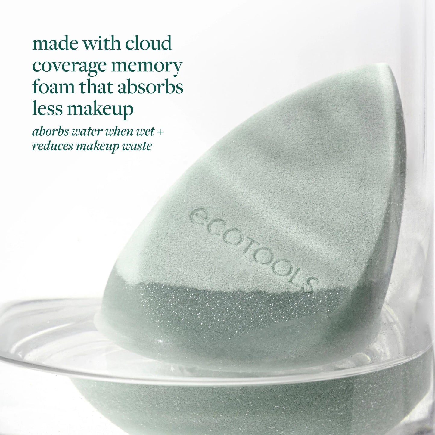 EcoTools Blurring Blender Makeup Sponge, Makeup Blender Sponge