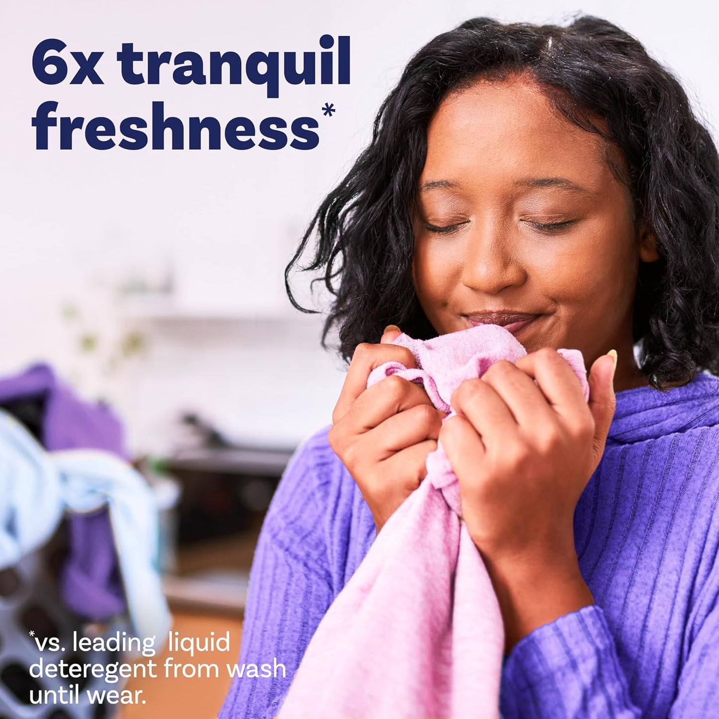 Downy Infusions In-Wash Laundry Scent Booster Beads, CALM, Soothing Lavender and Vanilla Bean Scent, 30.1 oz