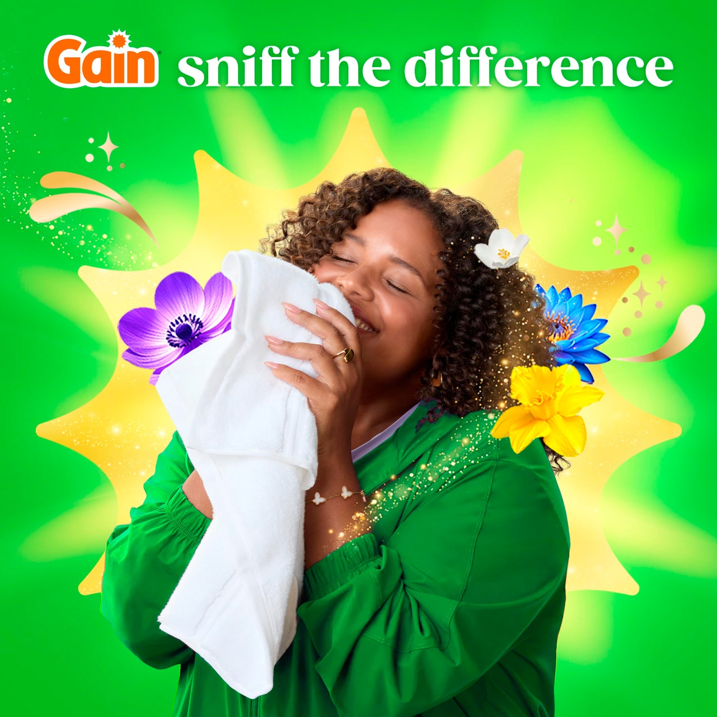 Gain, Liquid Laundry Fabric Softener, Laundry Conditioner, Long Lasting Scent, Softens, Freshness