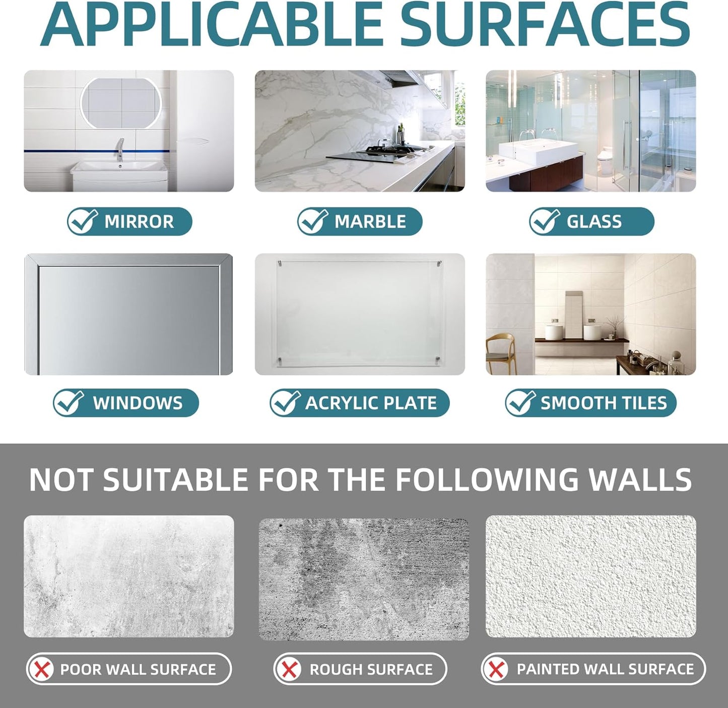 Antimbee Suction Hooks, 5 Pack Clear Hanger, Removable Small Suction Cups for Shower, Bathroom, Glass, Door, Windows, Kitchen - Up to 11 lbs on Smooth Surface - 2 Hooks Design (Transparent Pink)