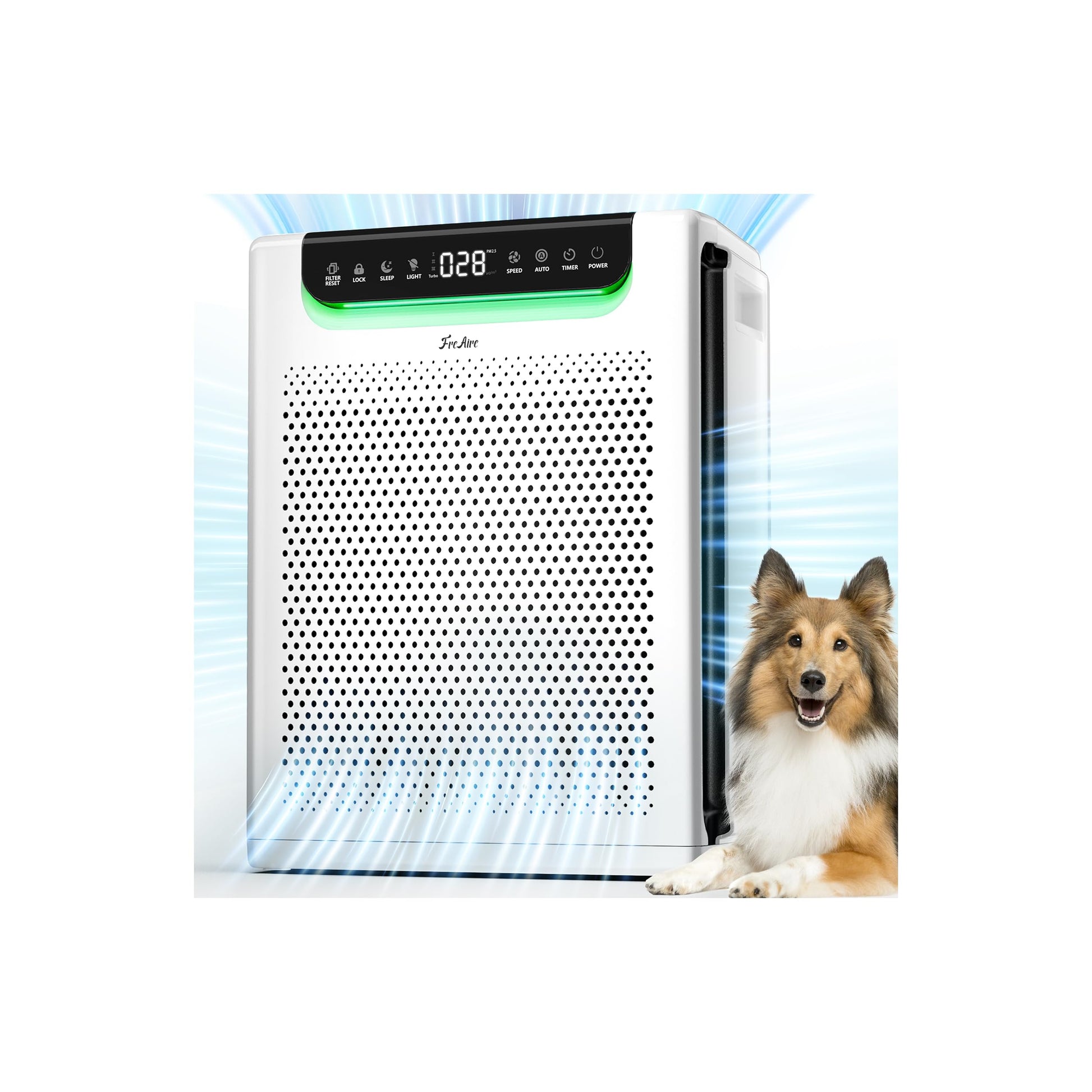 Air Purifiers for Home Large Room, Cover Up to 2600 Ft² with Washable Filters, Powerful Turbo Mode