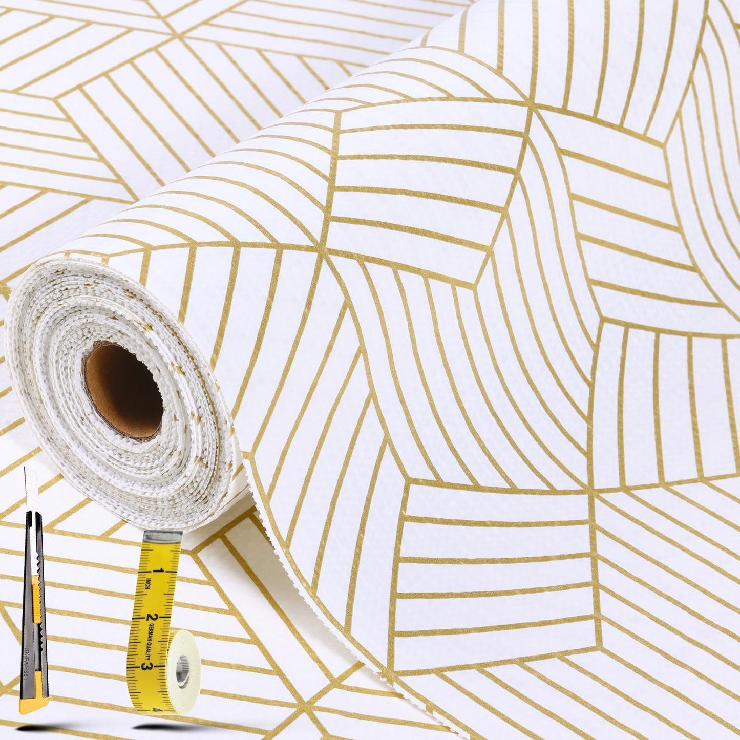 Shelf Liners for Kitchen Cabinets 12in x 20FT, Non Adhesive Cabinet Liner Strong Non-Slip Thickened