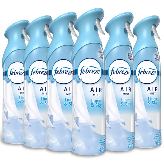 Febreze Air Mist, Air Freshener Spray, Odor Fighting Room Spray, Deodorizer for Home Bathroom