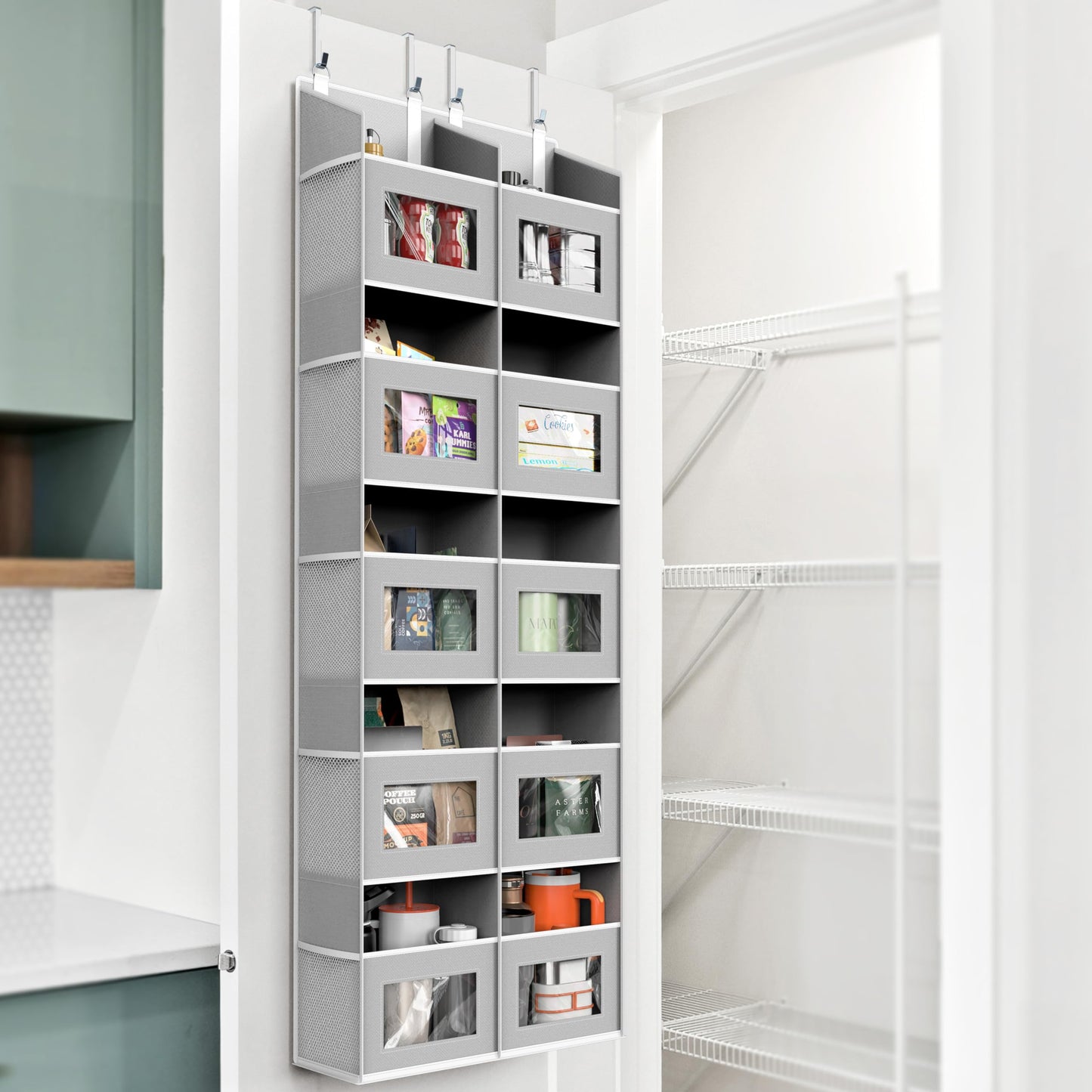 Simple Houseware Extra Large Heavy Duty 10 Pockets Over the Door Organizer