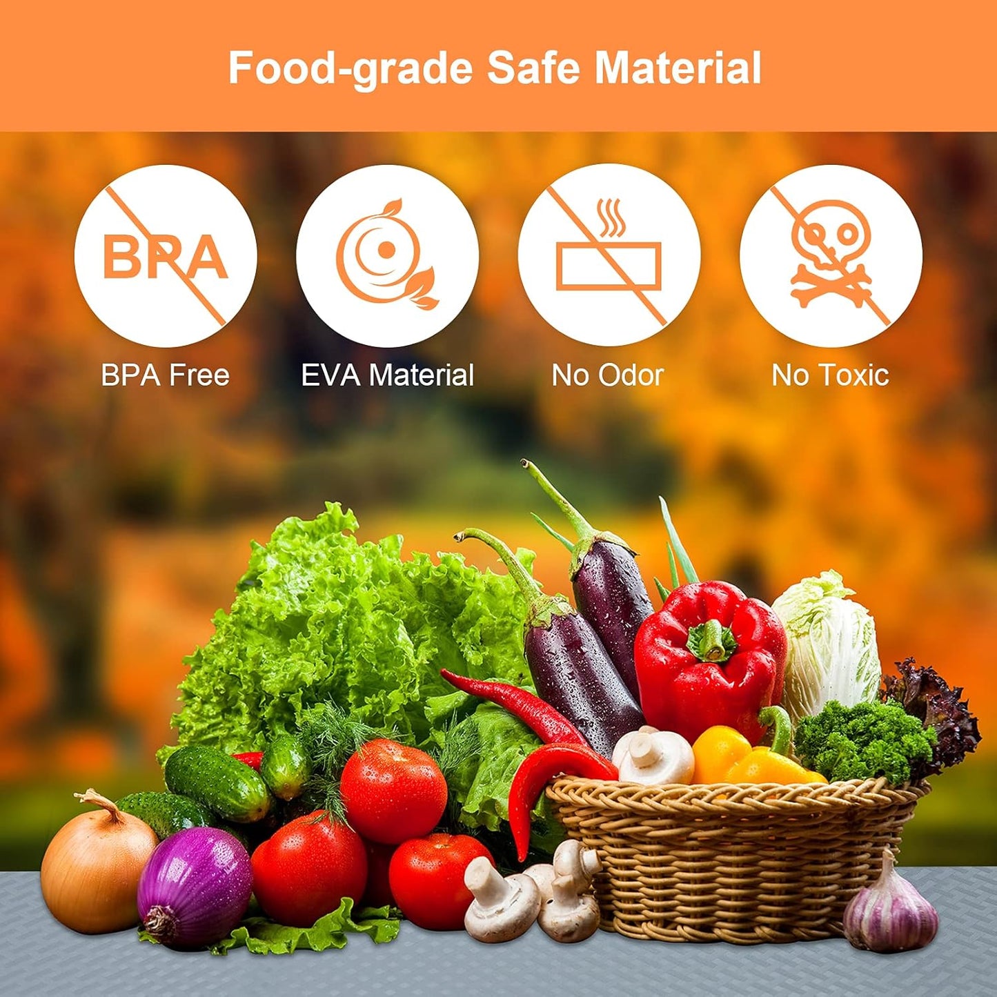 Shelf Liners for Kitchen Cabinets Refrigerator Liners Waterproof & Oil-Proof Kitchen Cupboard Liner Non-Slip Drawer Mats EVA Material Non Adhesive Fridge Mats for Shelves 23.6 x 78.7 Inches