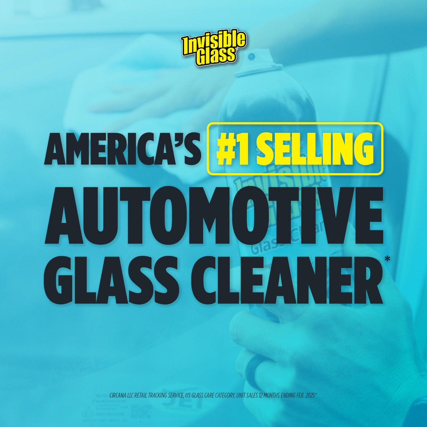 Invisible Glass 92164-2PK Premium Glass Cleaner Spray for Car Windshields and Windows, Automotive