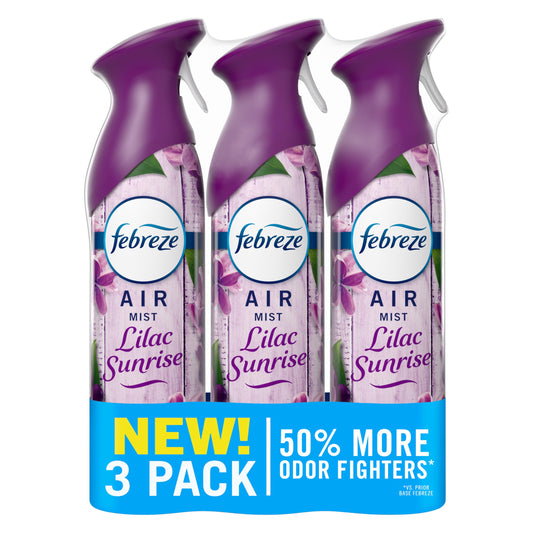 Febreze Air Mist, Air Freshener Spray, Odor Fighting Room Spray, Deodorizer for Home Bathroom