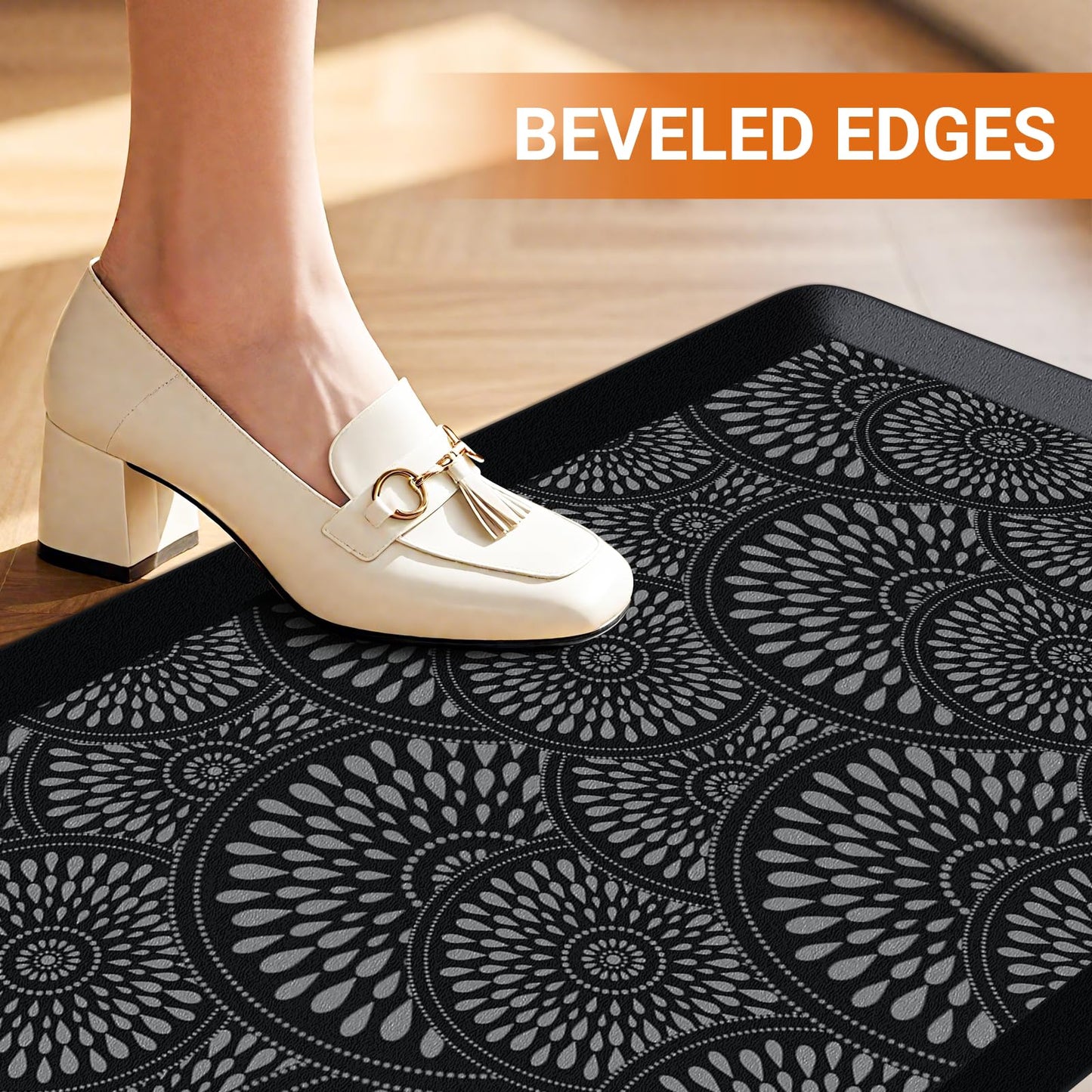 Mattitude Kitchen Mat, Waterproof Non-Slip Standing Mats and Rugs