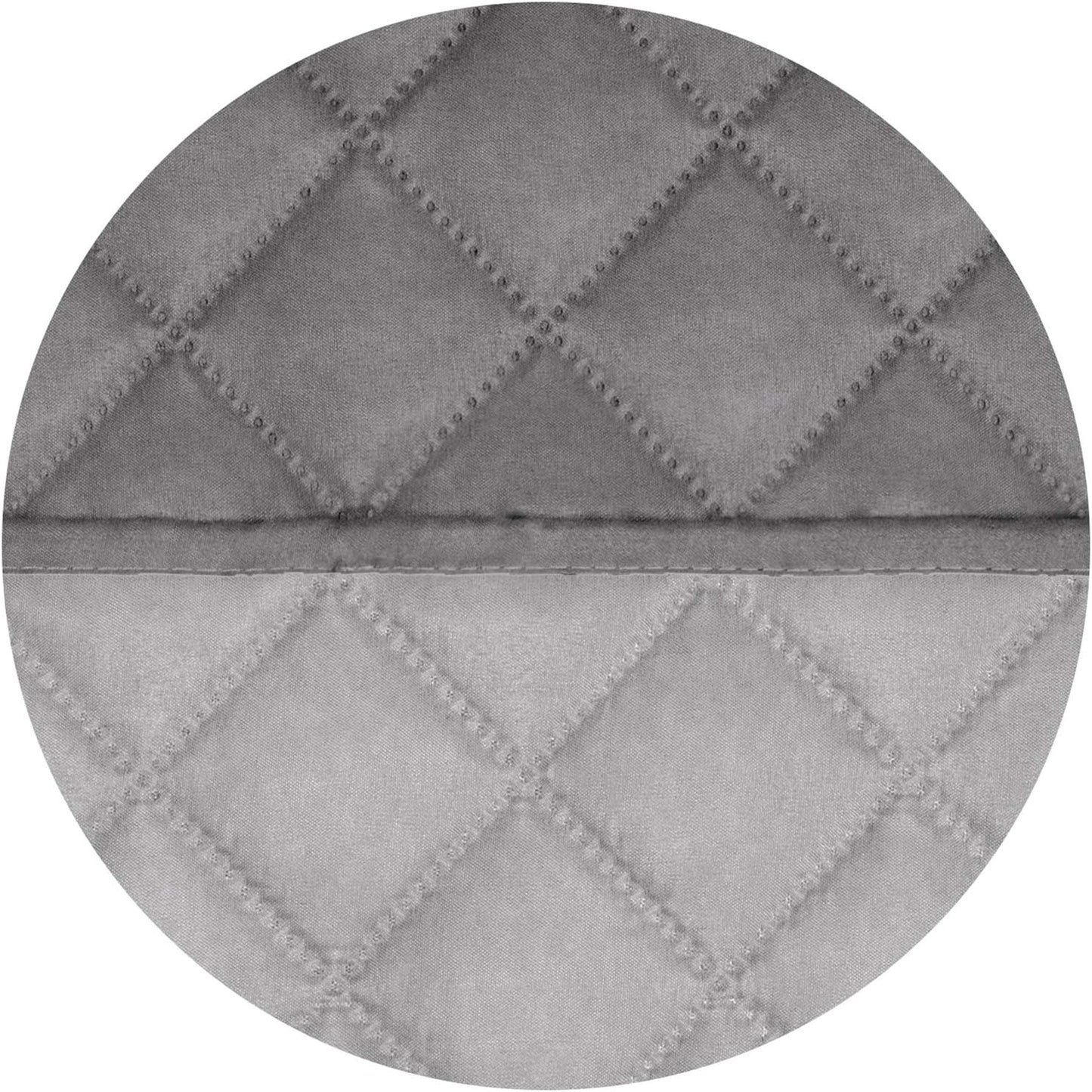 PureFit Reversible Quilted Sofa Cover, Water Resistant Slipcover Furniture Protector, Washable Couch Cover with Non Slip and Elastic Straps for Kids, Dogs, Pets (XX Large, Gray/Light Gray)