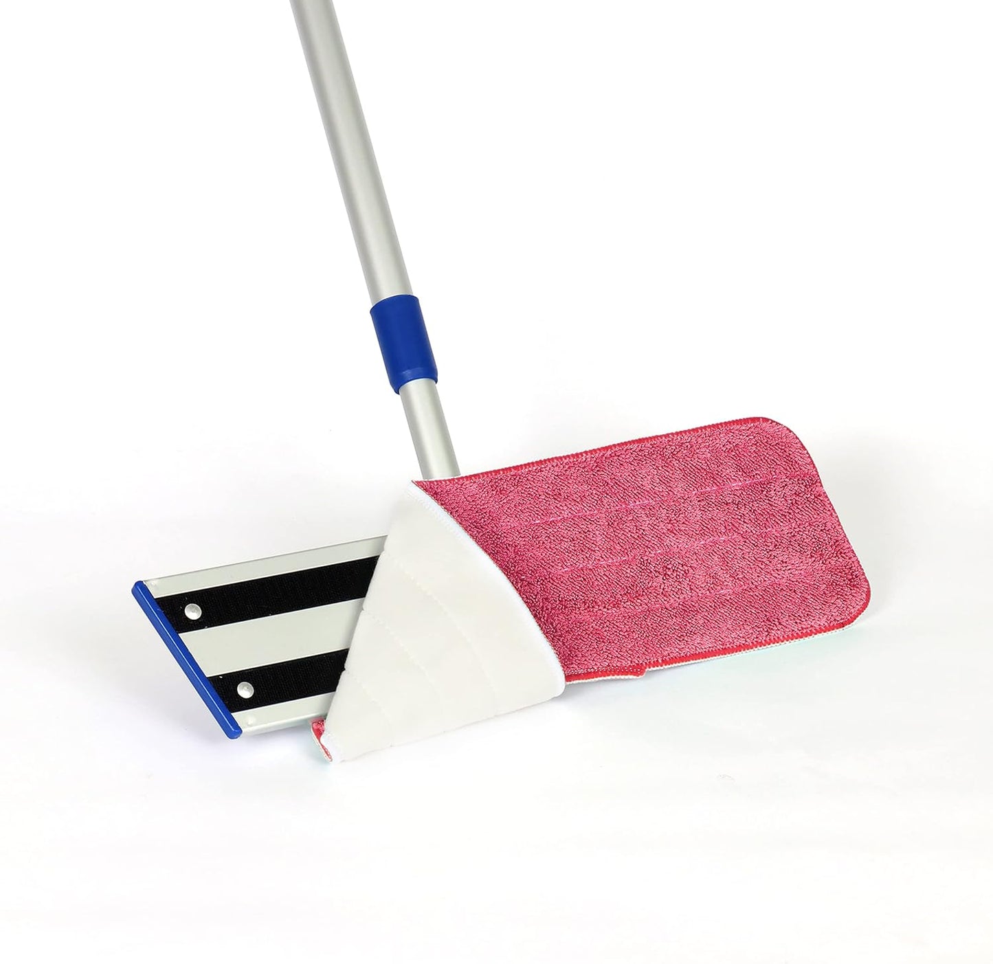 Arkwright Spray Mop Replacement Pads - (Case of 120) Bulk Microfiber Flat Dry and Wet Refill Mop Pads Floor Cleaning, Compatible with Bona and Rubbermaid, Fits All Mop Heads, 24 in, Red