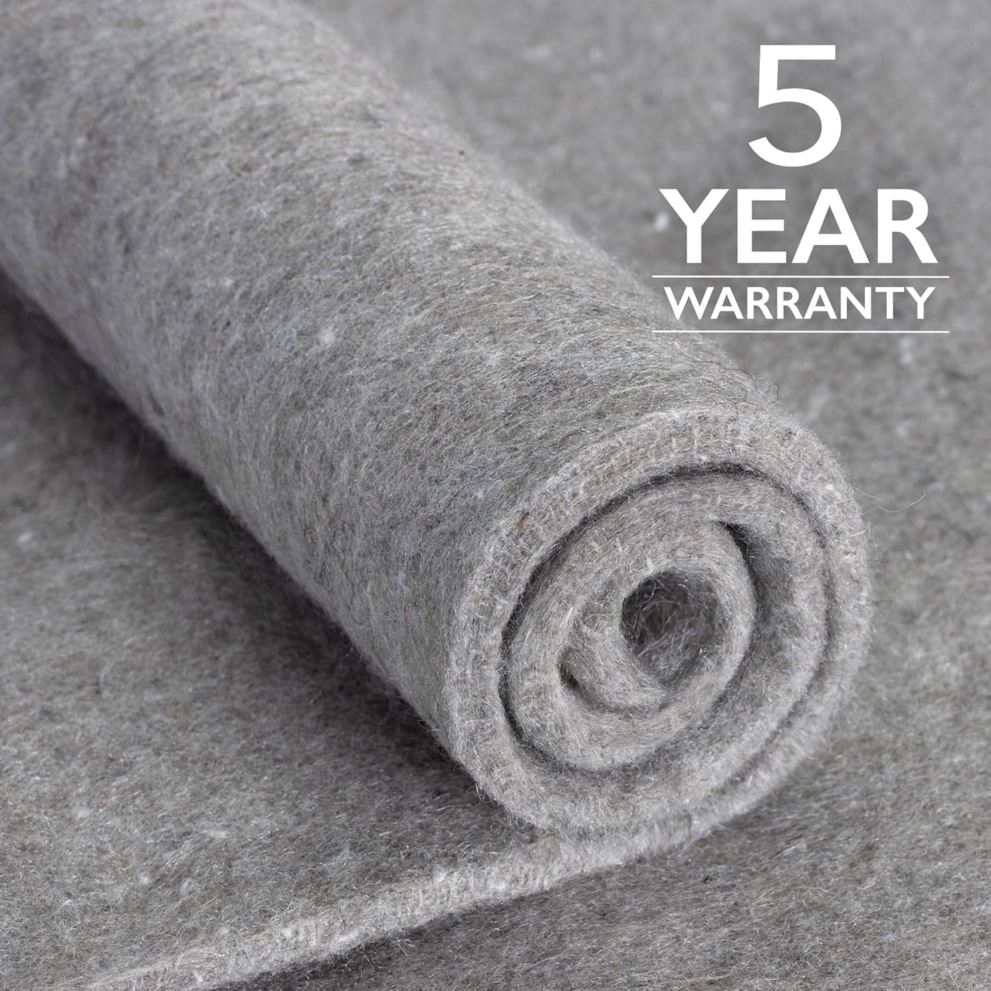 RUGPADUSA - Eco-Plush - 10'x14' - 3/8" Thick - 100% Felt - Extra Cushioned Rug Pad - Available in 3
