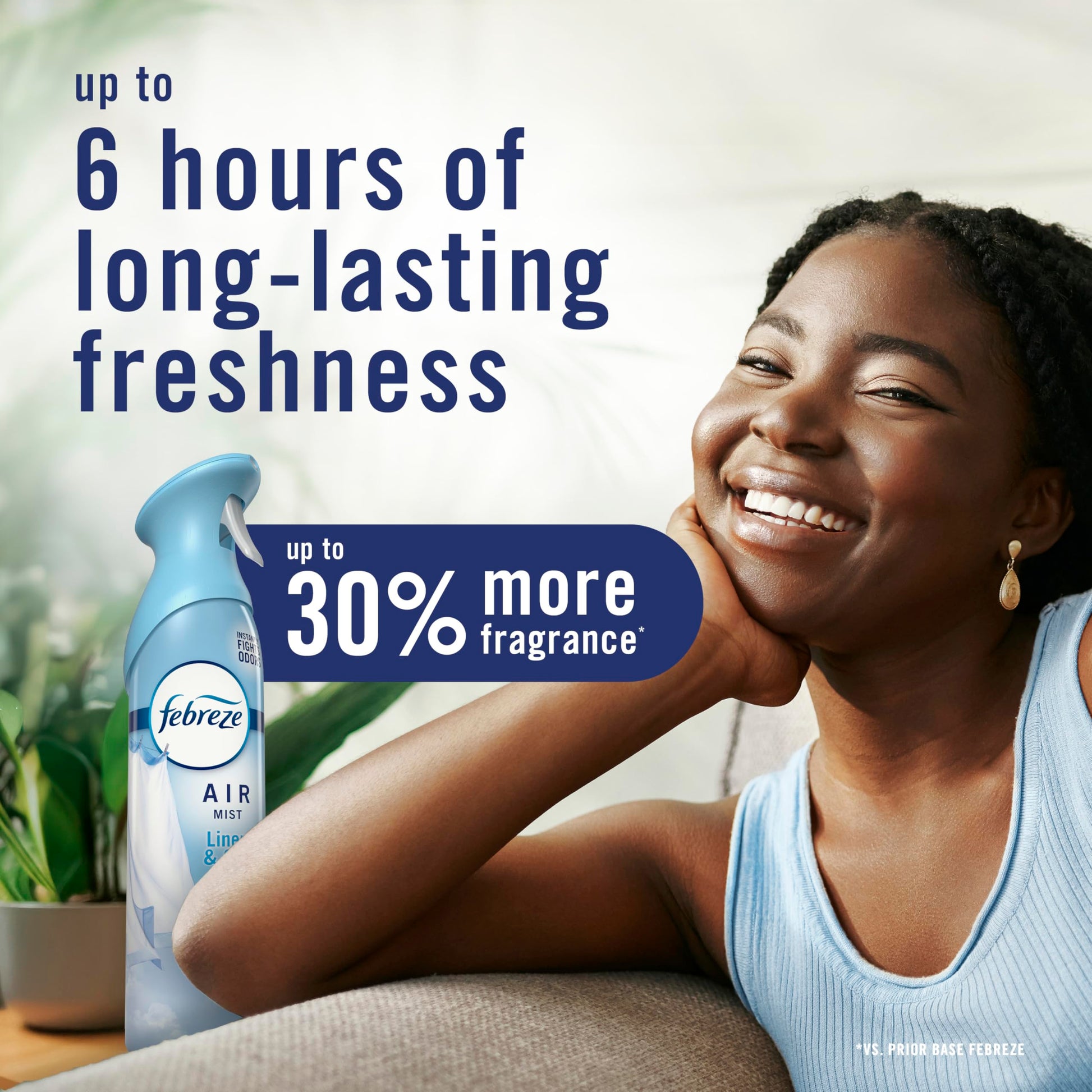 Febreze Air Mist, Air Freshener Spray, Odor Fighting Room Spray, Deodorizer for Home Bathroom