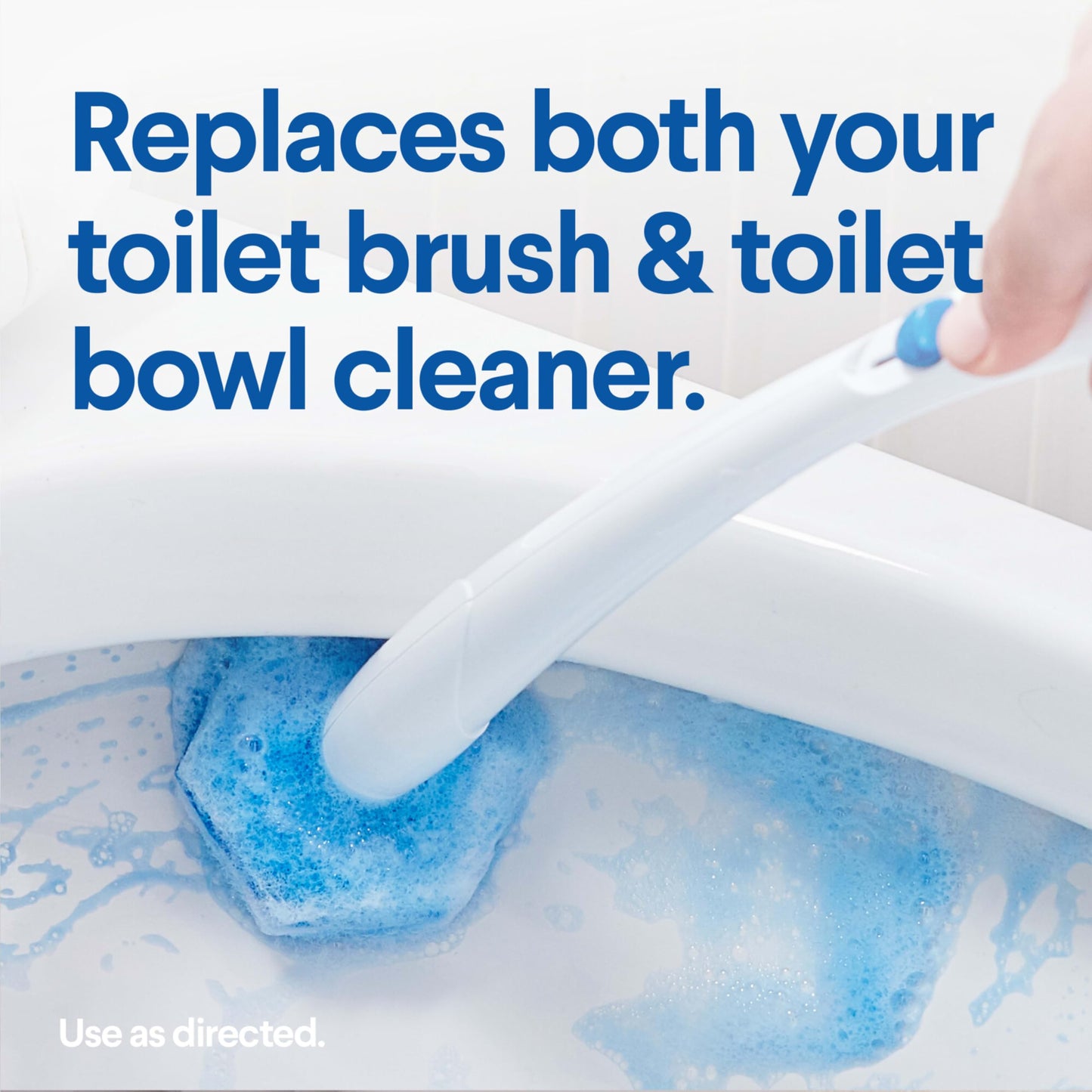 Clorox ToiletWand Disposable Toilet Cleaner Refills, 30 Count, Kills 99.9% of Germs and Viruses