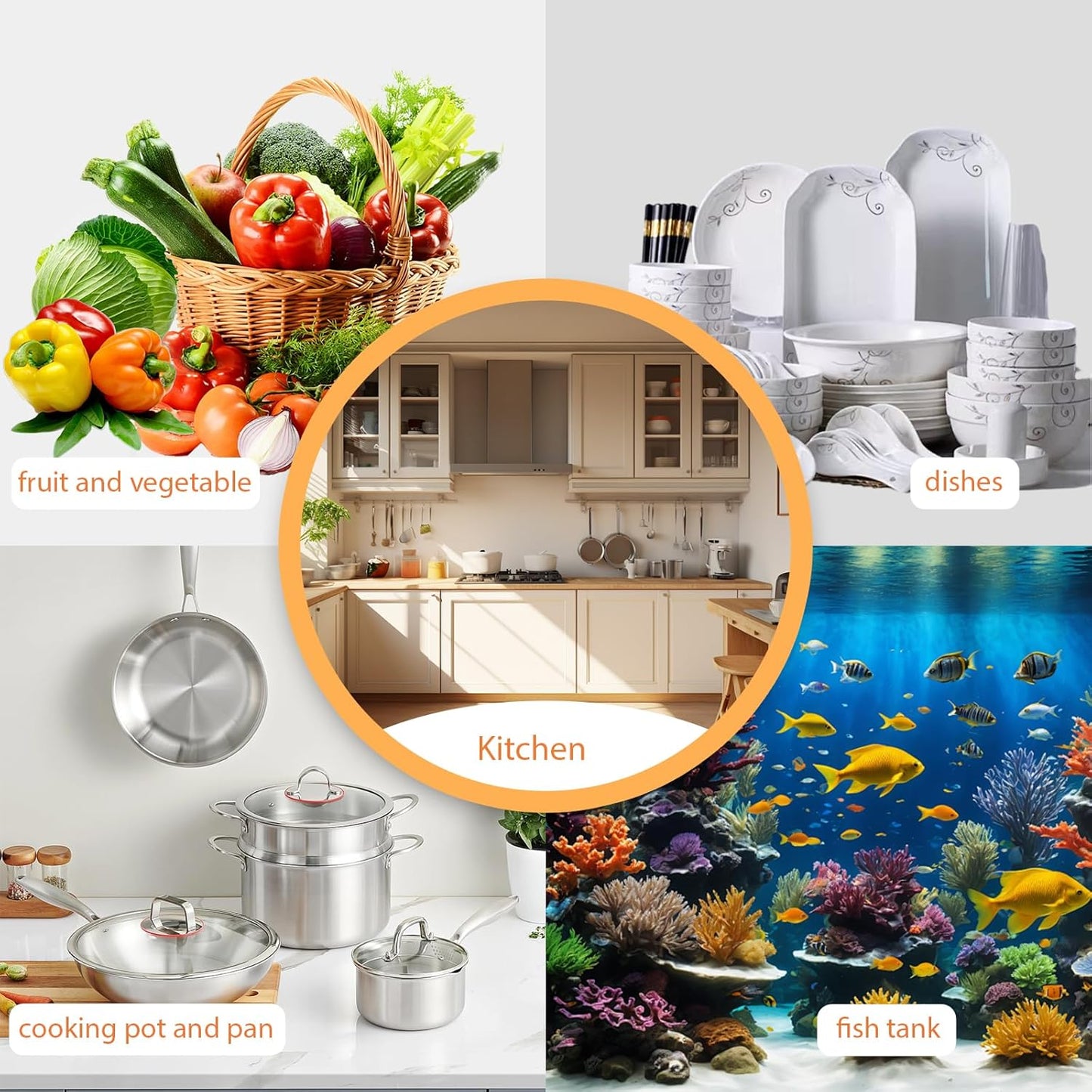 25 Pcs Plastic Dish Scrubbers, Reusable Non-Scratch Nylon Scouring Pads Bulk for Kitchen Cleaning - Multi-Color Poly Mesh Dishwashing Pads (Plastic Dish Scrubber)