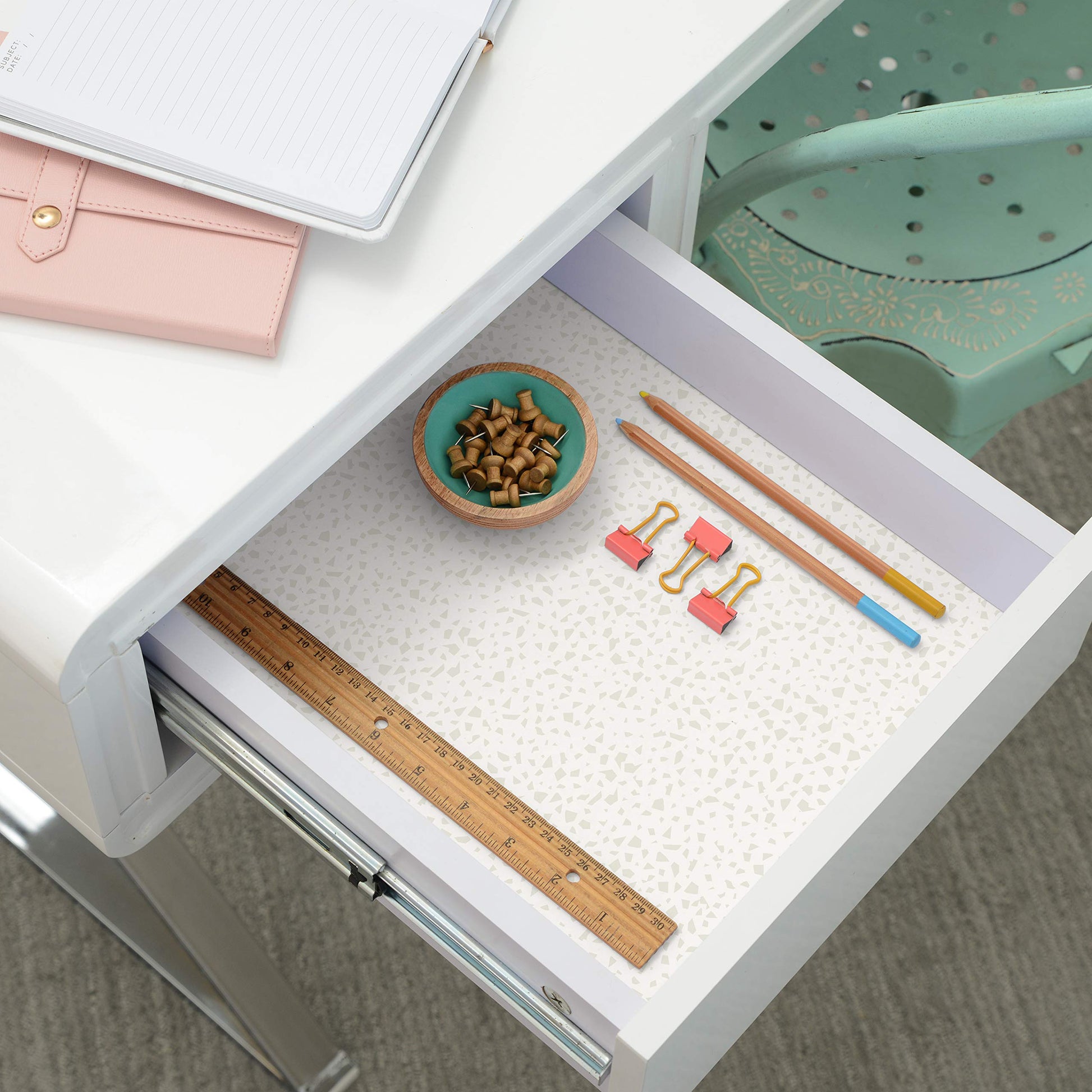 Con-Tact Brand Creative Covering, Self-Adhesive Shelf Liner, Multi-Purpose Vinyl Drawer Liner, Easy