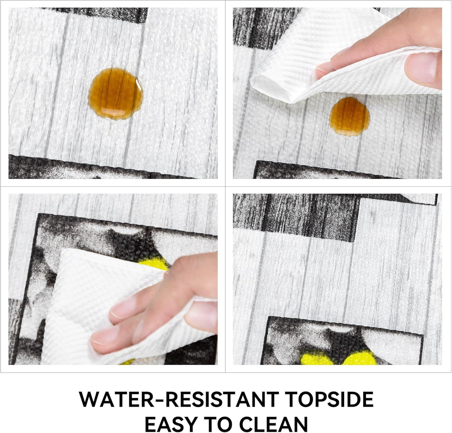 Non Adhesive Shelf Liner 12" W x 360" L Pantry Liner for Shelves Cupboard Liner Kitchen Cabinet Cover Easy to Trim