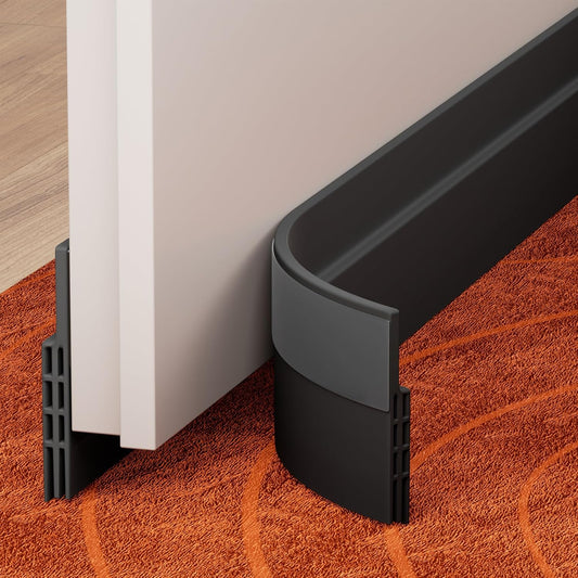 GroTheory 2 Pack Under Door Draft Stopper, Home Improvement, Weather Stripping Door Seal, Bottom of