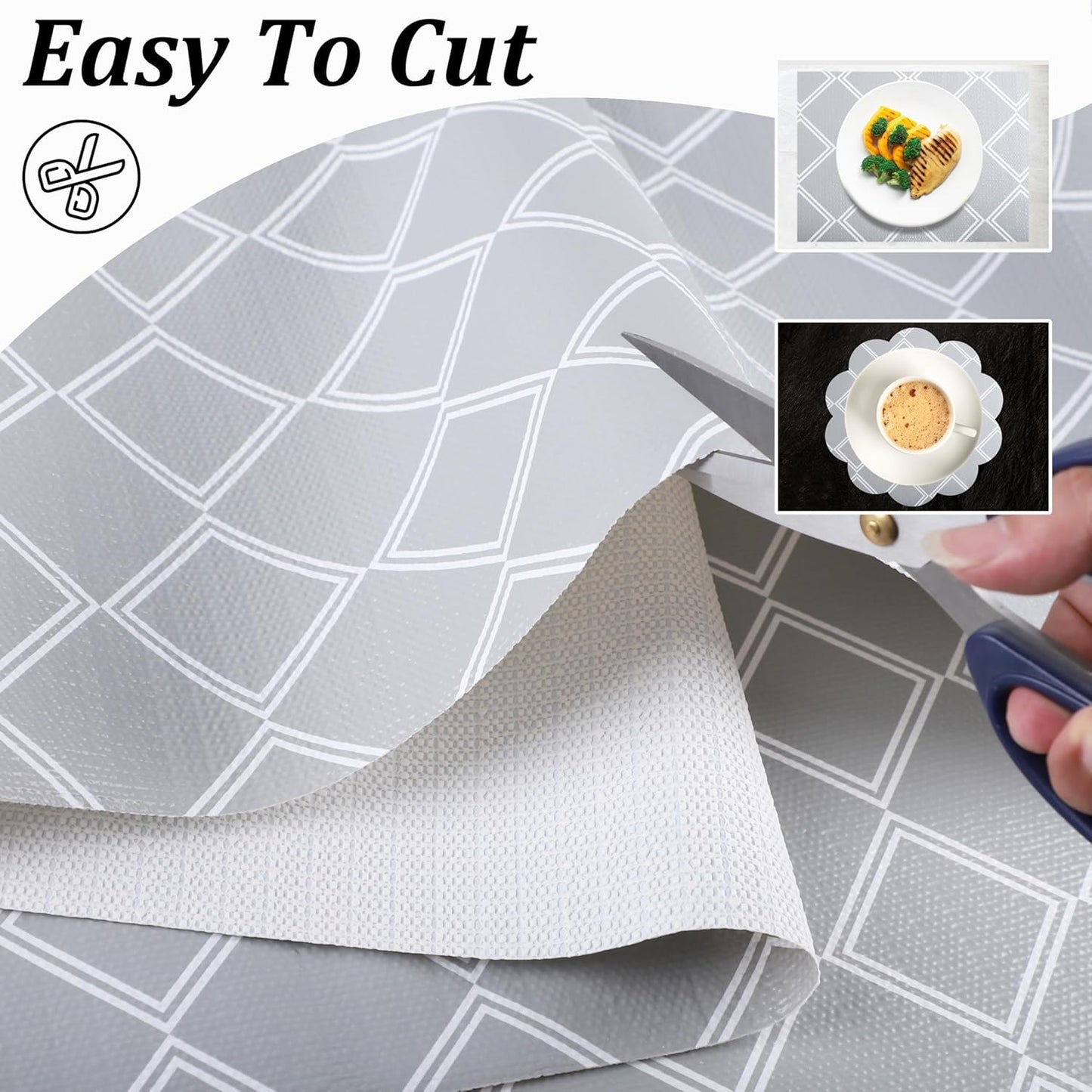 Drawer Liners for Kitchen Cabinets Non Adhesive Shelf Liner 15 Inch X 20 Ft Cabinet Liner Waterproof Dresser Drawer Liner Non Slip Shelf Paper for Kitchen Bathroom Closet Refrigerator Cupboard Pantry