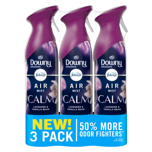 Febreze Air Mist, Air Freshener Spray, Odor Fighting Room Spray, Deodorizer for Home Bathroom