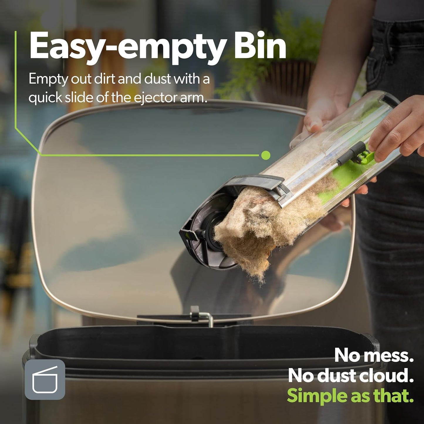 Gtech AirRAM 2 K9 Cordless Vacuum Cleaner with Scented Cartridges - Removes Tough Pet Hair - Perfect for Carpet and Hardwood Floors - Rechargeable 22v Li-ion Battery - Lightweight (7 lbs.)