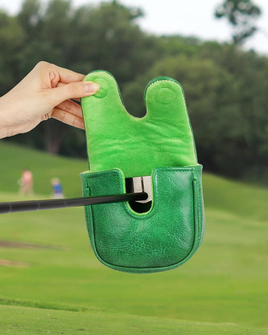 Golf Headcovers Golf Club Head Covers Four Leaf Clover Good Luck Charm - Clover Style Premium