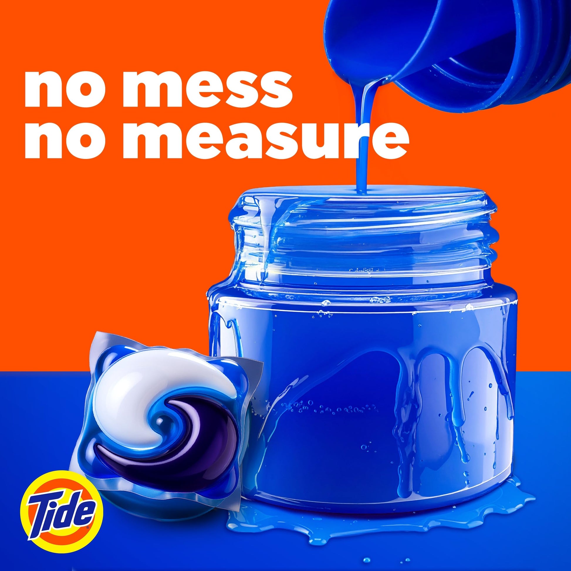 Tide 4-in-1 Ultra Oxi PODS Laundry Detergent Pacs, 85 Count, HE Compatible, Built in Pre-treater