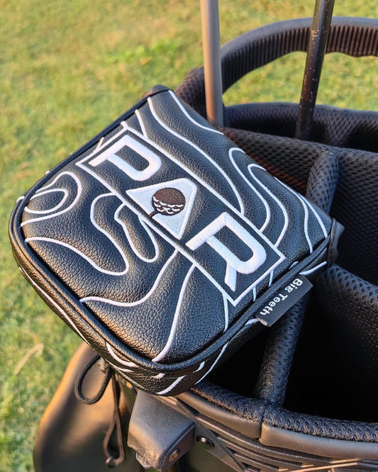 Big Teeth Golf Club Covers Full Set Driver Headcover Fairway Wood Hybrid Golf Club Iron Head