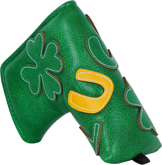 Golf Headcovers Golf Club Head Covers Four Leaf Clover Good Luck Charm - Clover Style Premium