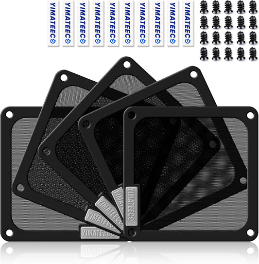 140mm PC Dust Filter for Computer Cooler Fan/PSU/Routers PVC 50 Mesh, Magnetic Dust Mesh Computer