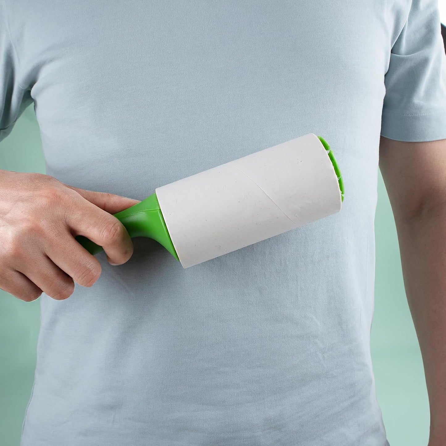 4.6 inch Giant Lint Roller Refills Compatible with Evercare Giant and T Handle Lint Rollers Extreme Stick Pet Hair Remover Adhesive Refills 5 Rolls 60 Sheets per Roll Total 300 Sheets