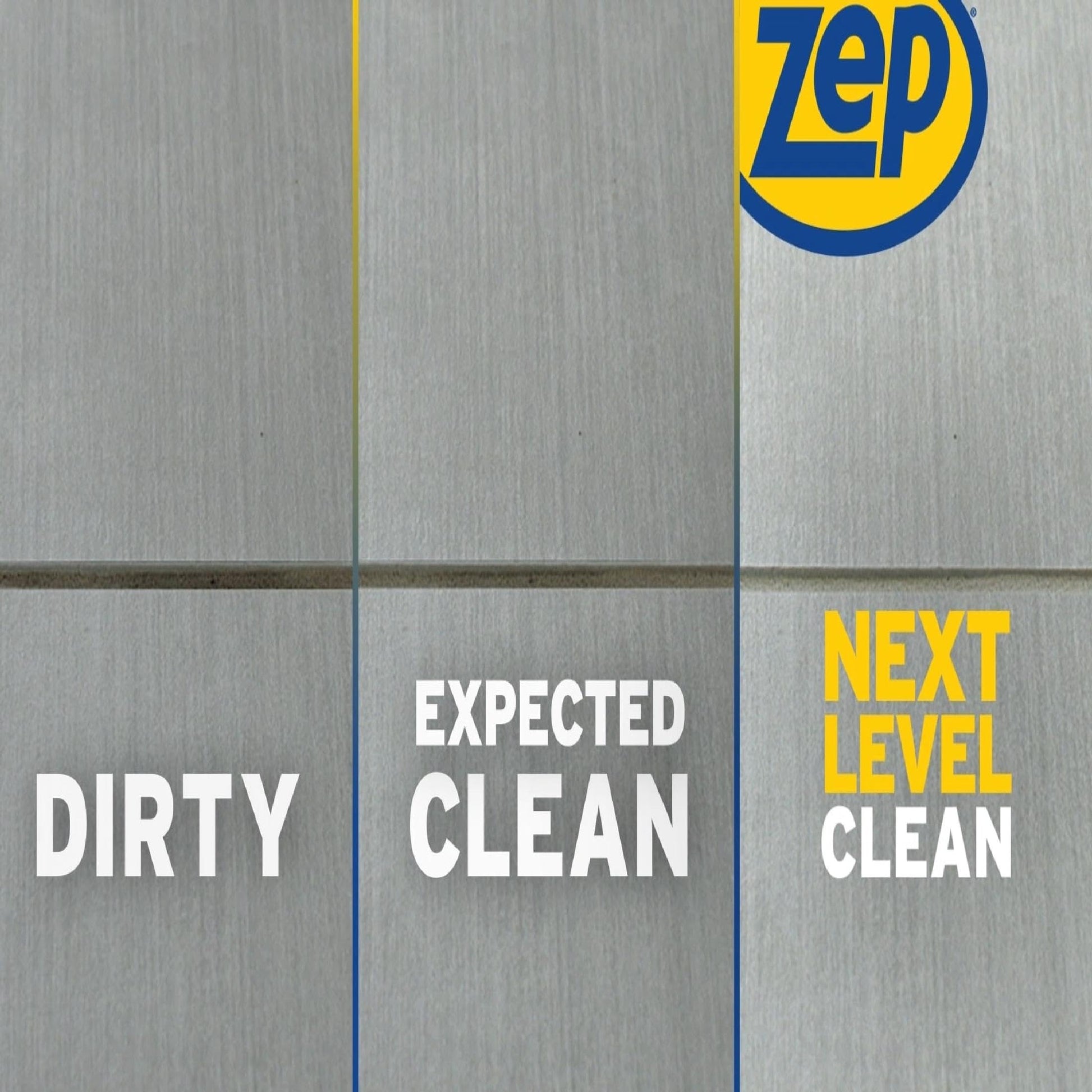Zep Industrial Grout Cleaner and Brightener - 32 oz (Pack of 4) ZU104632 - Deep Cleaning Pro Formula