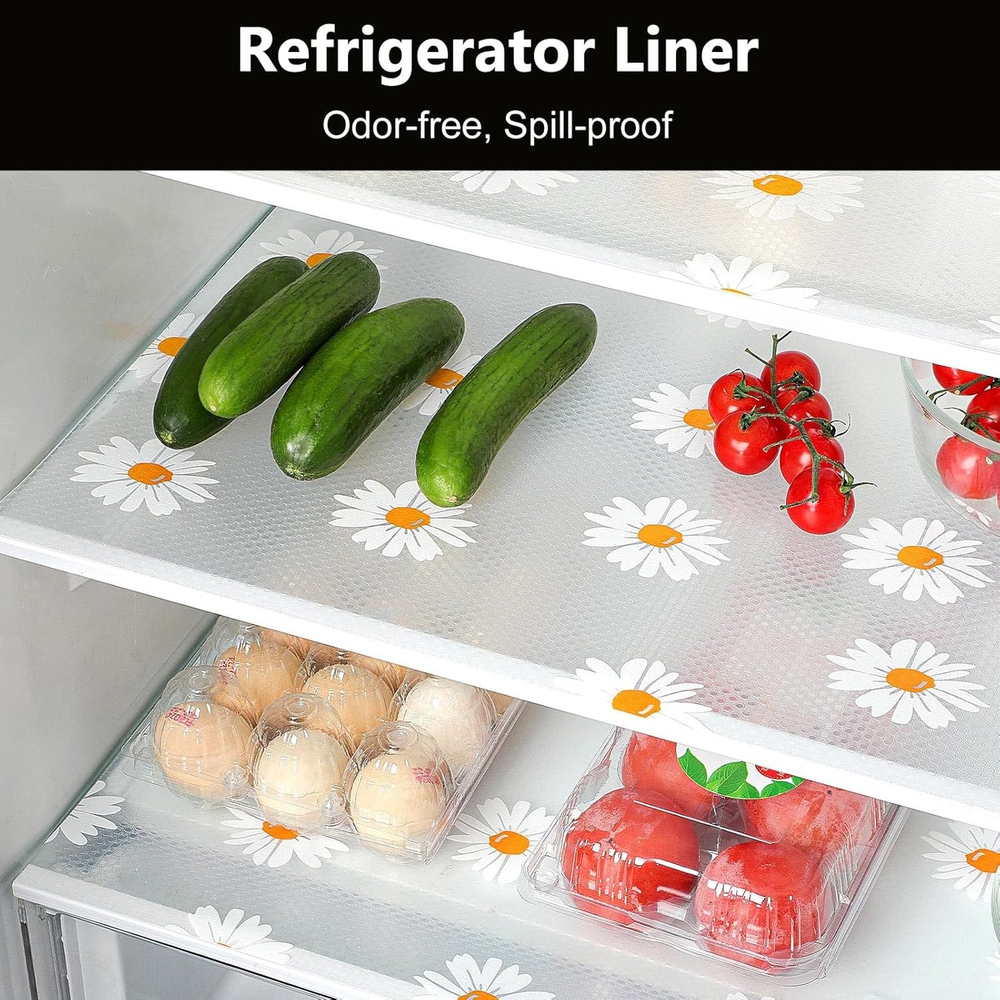 INNOLITES Shelf Liners for Kitchen Cabinets, Non Adhesive Drawer Cabinet Liner, Waterproof Oil-Proof Non-Slip Shelf Liner for Kitchen Pantry Refrigerator 23.6" x 236"