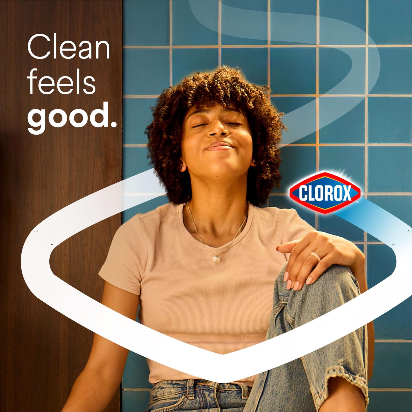 Clorox Toilet Bowl Cleaner Clinging Bleach Gel, Kills 99.9% of Bacteria and Viruses, Ocean Mist, 24