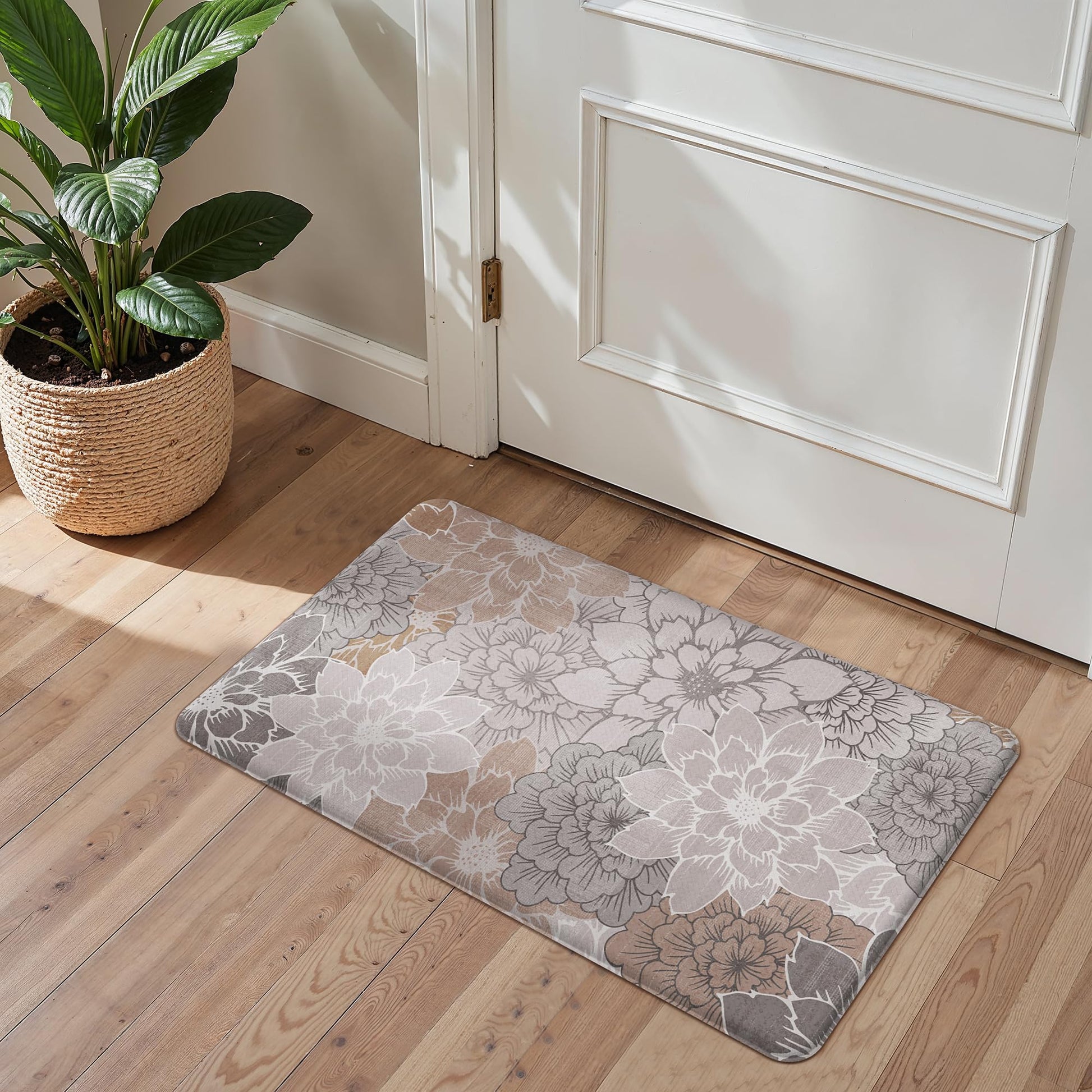 GENIMO Anti Fatigue Kitchen Mats for Floor 2PCS, Cushioned Standing Mats