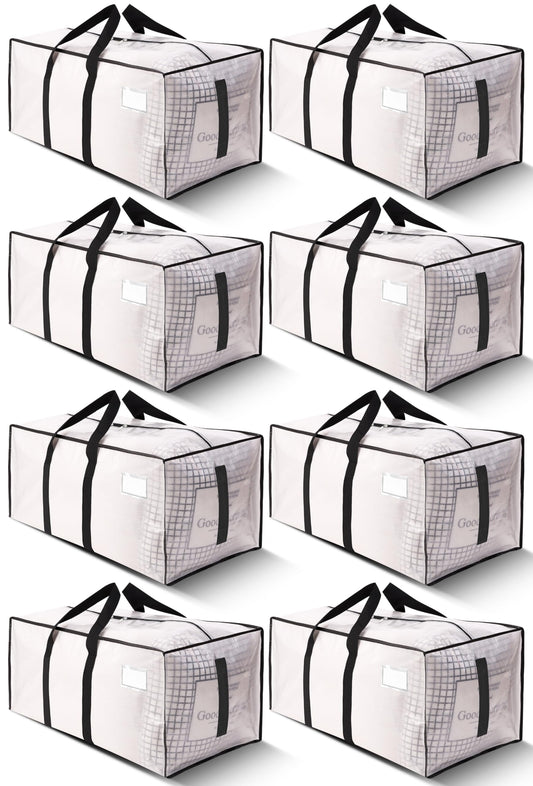 HOMESURE Supports 200lbs Heavy Duty Moving Bags - Strong Zipper & Wrap-Around Handles