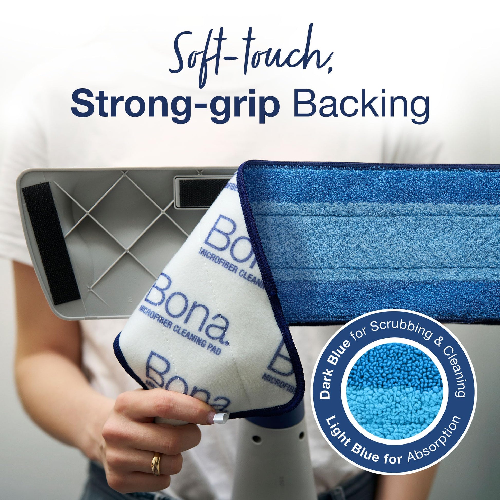 Bona Spray Mop Air - Includes Multi-Surface Floor Cleaner Concentrate and Microfiber Pad - Lemon