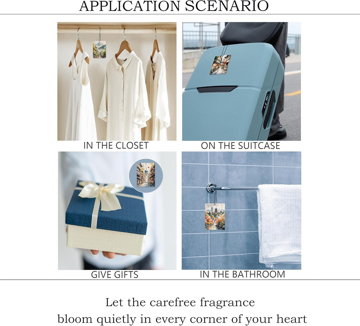 Car Air Freshener, Car Accessories Mirror Decor for Women Men-647