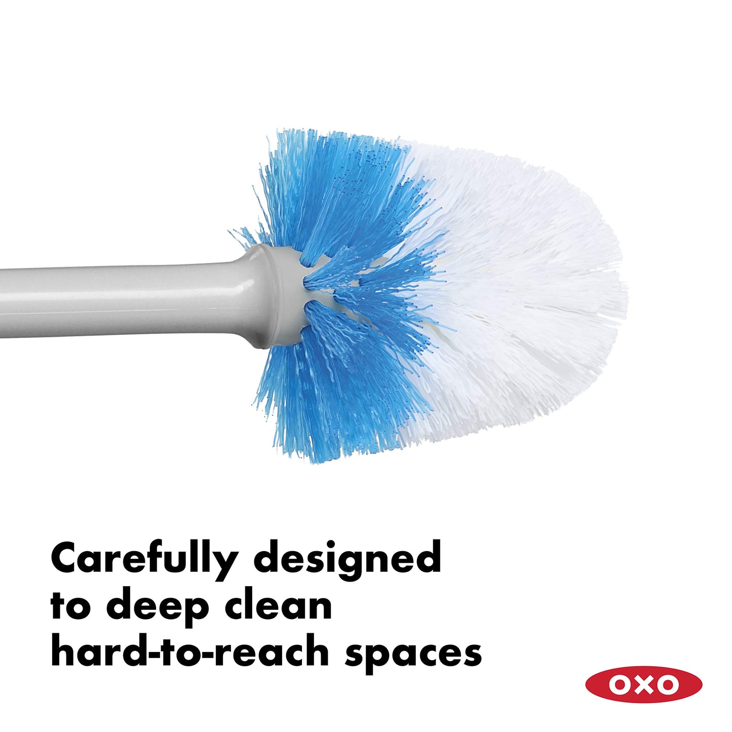 Hidden Canister with Drip Tray, Compact Design for Small Bathrooms, Toilet Brush and Holder Set