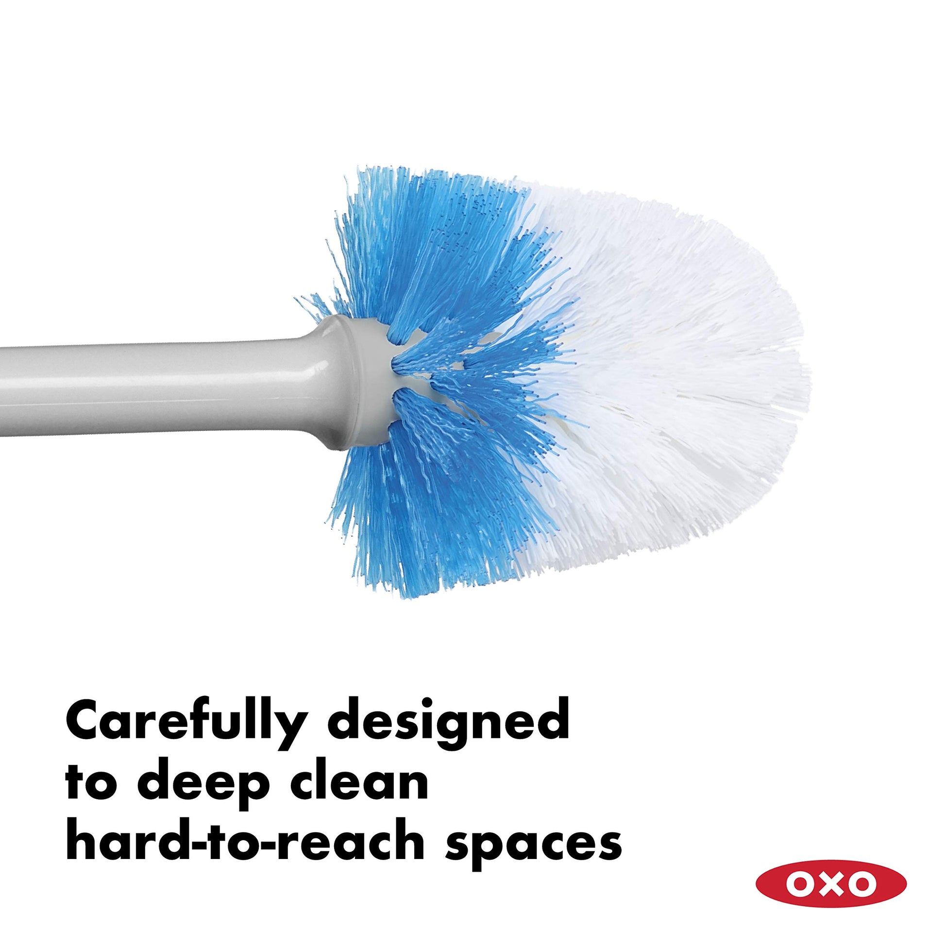 Hidden Canister with Drip Tray, Compact Design for Small Bathrooms, Toilet Brush and Holder Set