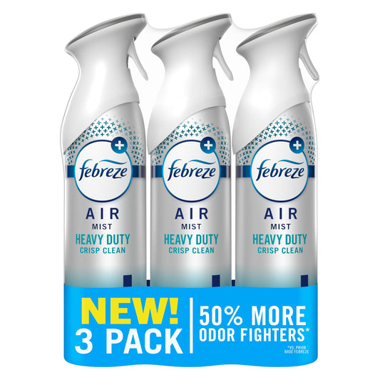 Febreze Air Mist, Air Freshener Spray, Odor Fighting Room Spray, Deodorizer for Home Bathroom