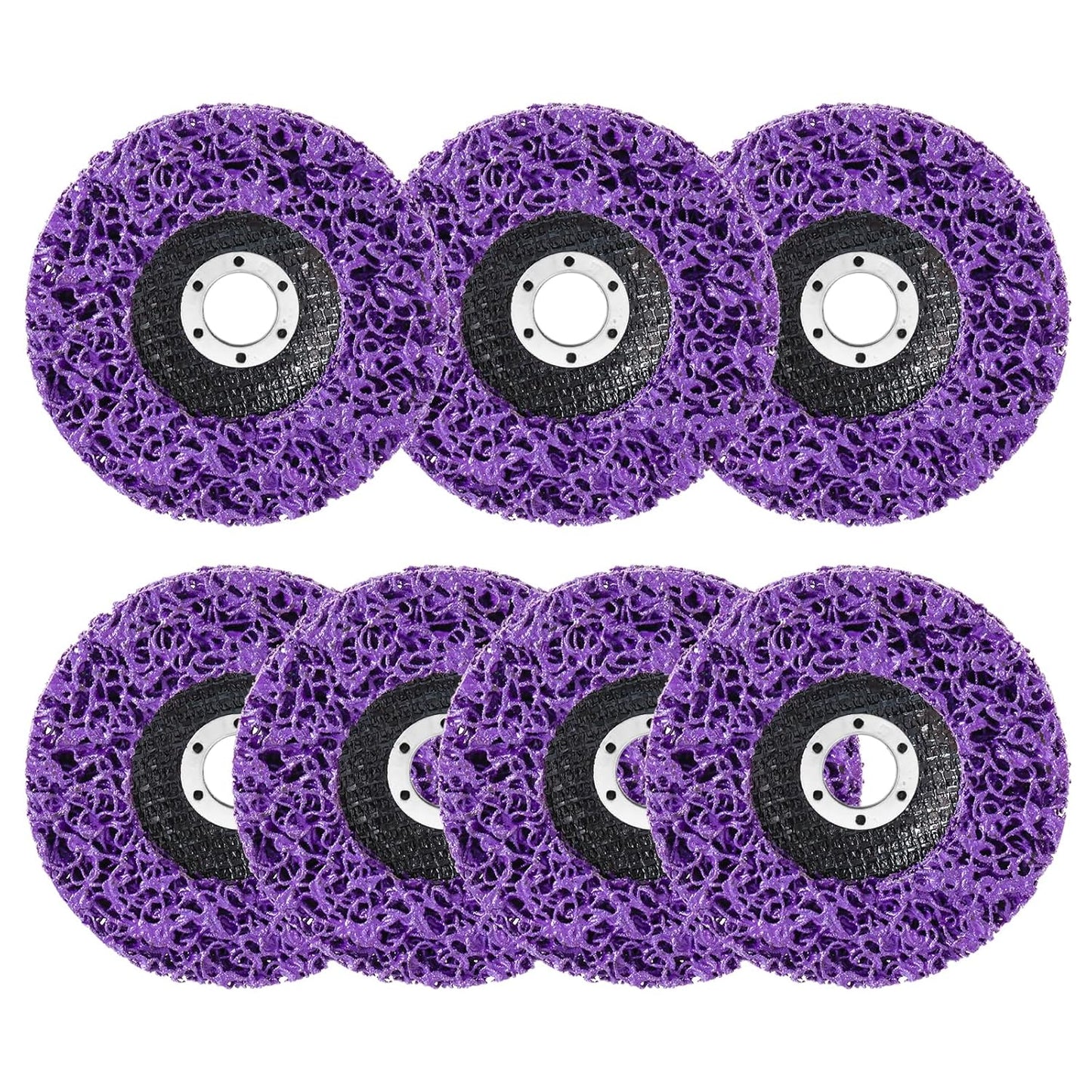 7 Pack Paint Eater Strip Disc Angle Grinder Rust Removal Disc Paint Stripper for Metal Paint Stripper Tool Rust Remover Angle Grinder Attachments Abrasive Wheels & Discs (4-1/2" x 7/8")