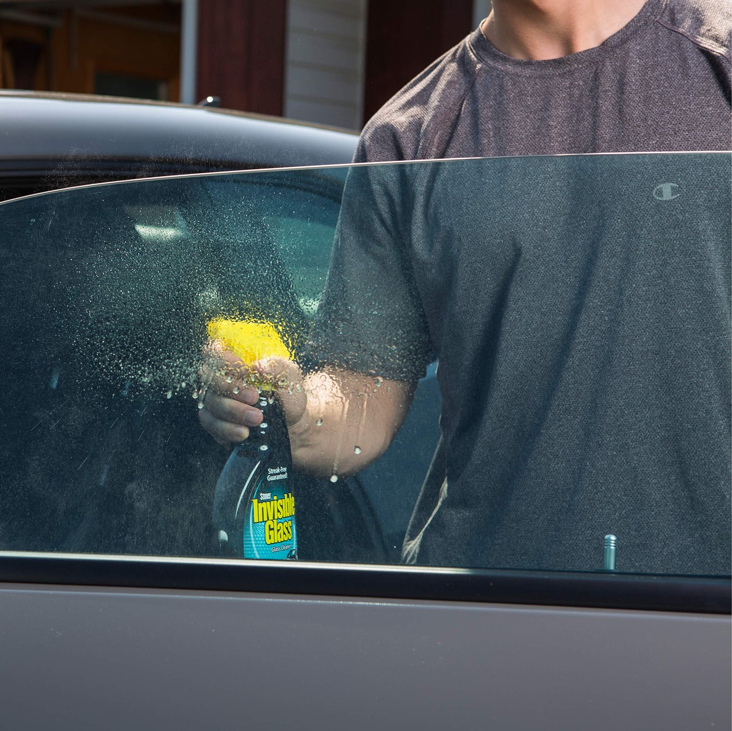 Invisible Glass 92164-2PK Premium Glass Cleaner Spray for Car Windshields and Windows, Automotive