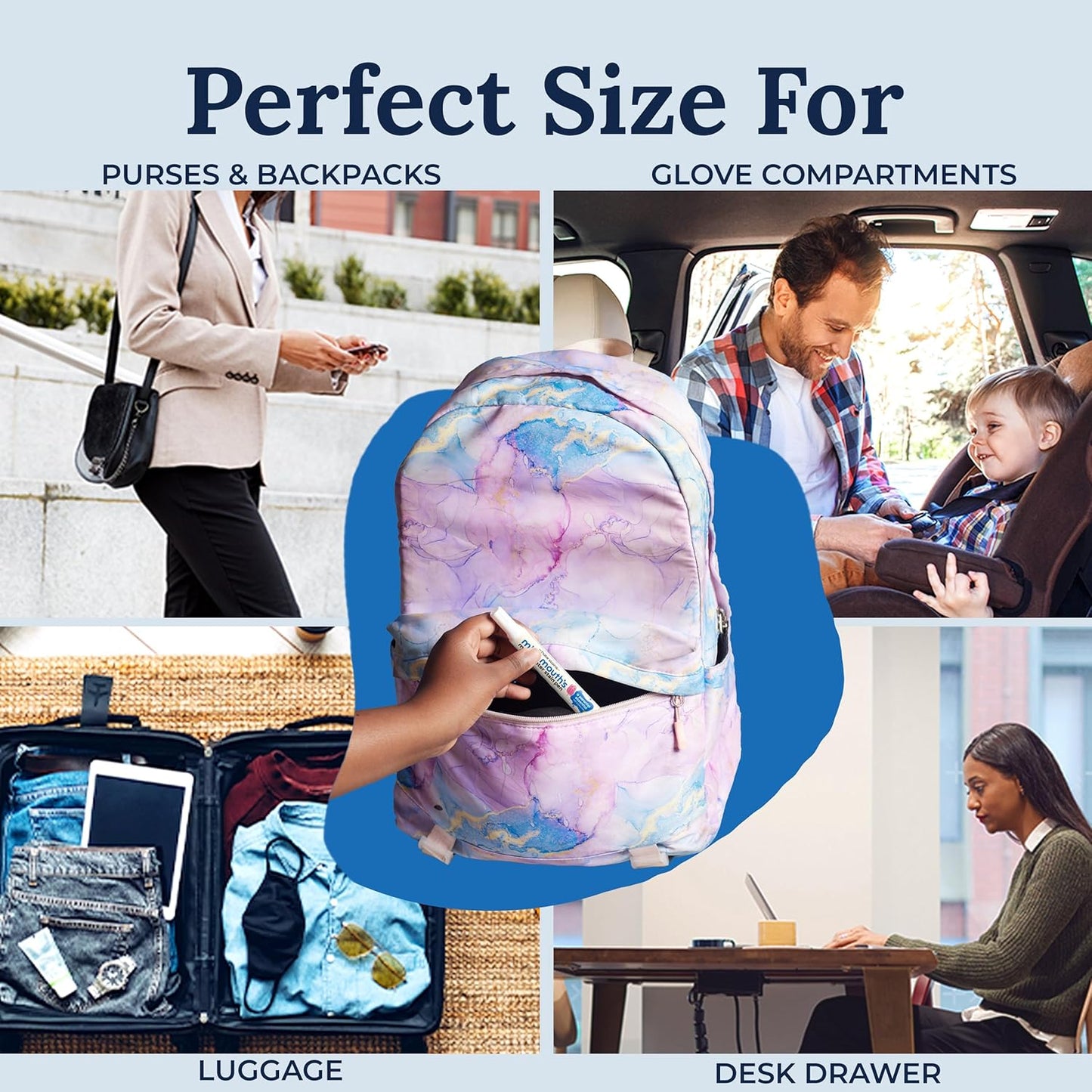 Miss Mouth's Messy Eater Stain Treater Pen - 2 Pack To Go Instant Stain Remover Pen - Newborn & Baby Essentials - On-The-Go & Travel Essentials