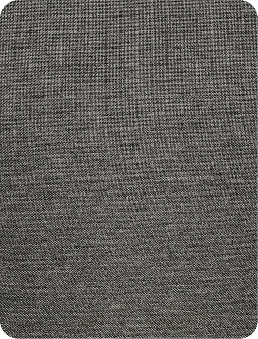 KING MOUNTAIN Fine Linen Repair Patches, Self-Adhesive Linen Fabric Patches, 8X11 inch Extra Size, Multi Color, Can be Used for Linen Sofa Repair and Linen Clothes Repair(8" x 11",Dark Grey 2.0)