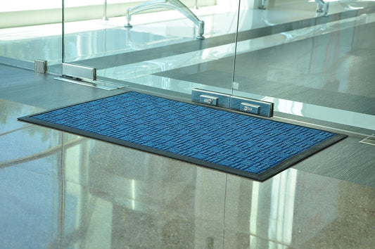Kempf Water Retainer Entrance Mat, Indoor Outdoor Rubber Rug, Moisture Trapping, Absorbent Mat, 2