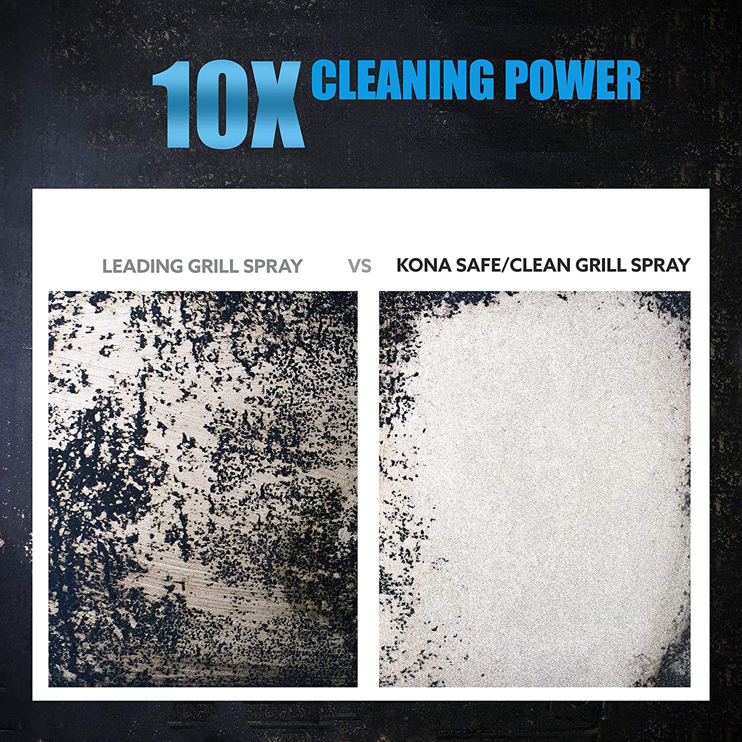 Kona Professional Grade Grill Cleaner Spray, 23 oz - Heavy-Duty Degreaser