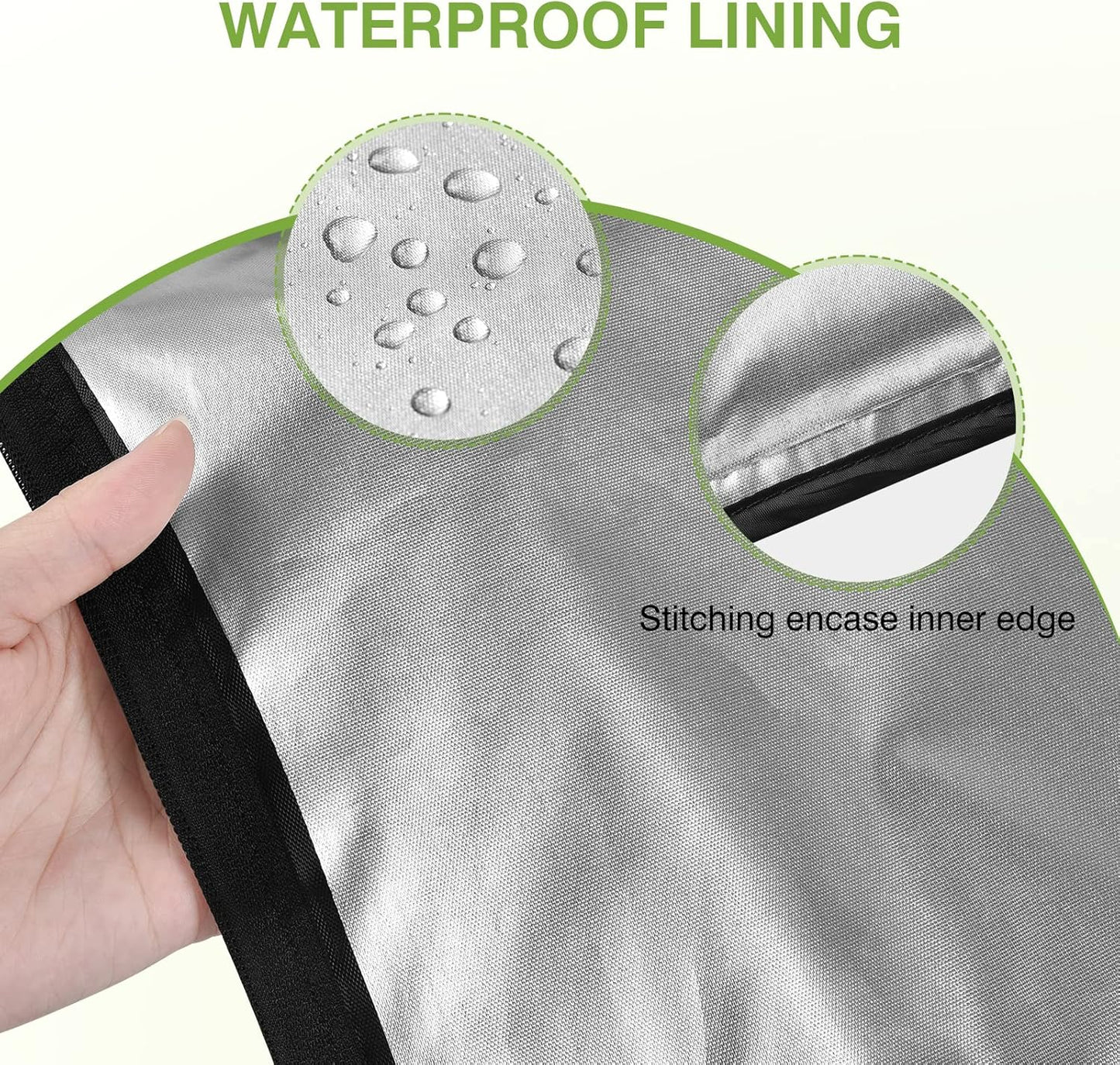 OTraki 12x16 inch Wet Bag 2Pcs Waterproof Swim Bag for Wet Clothes Small Swimsuit Dirty Clothes Laundry Bag Travel Machine Washable for Gym Beach Pool, Oxford Cloth with Handle & Zippered, Black