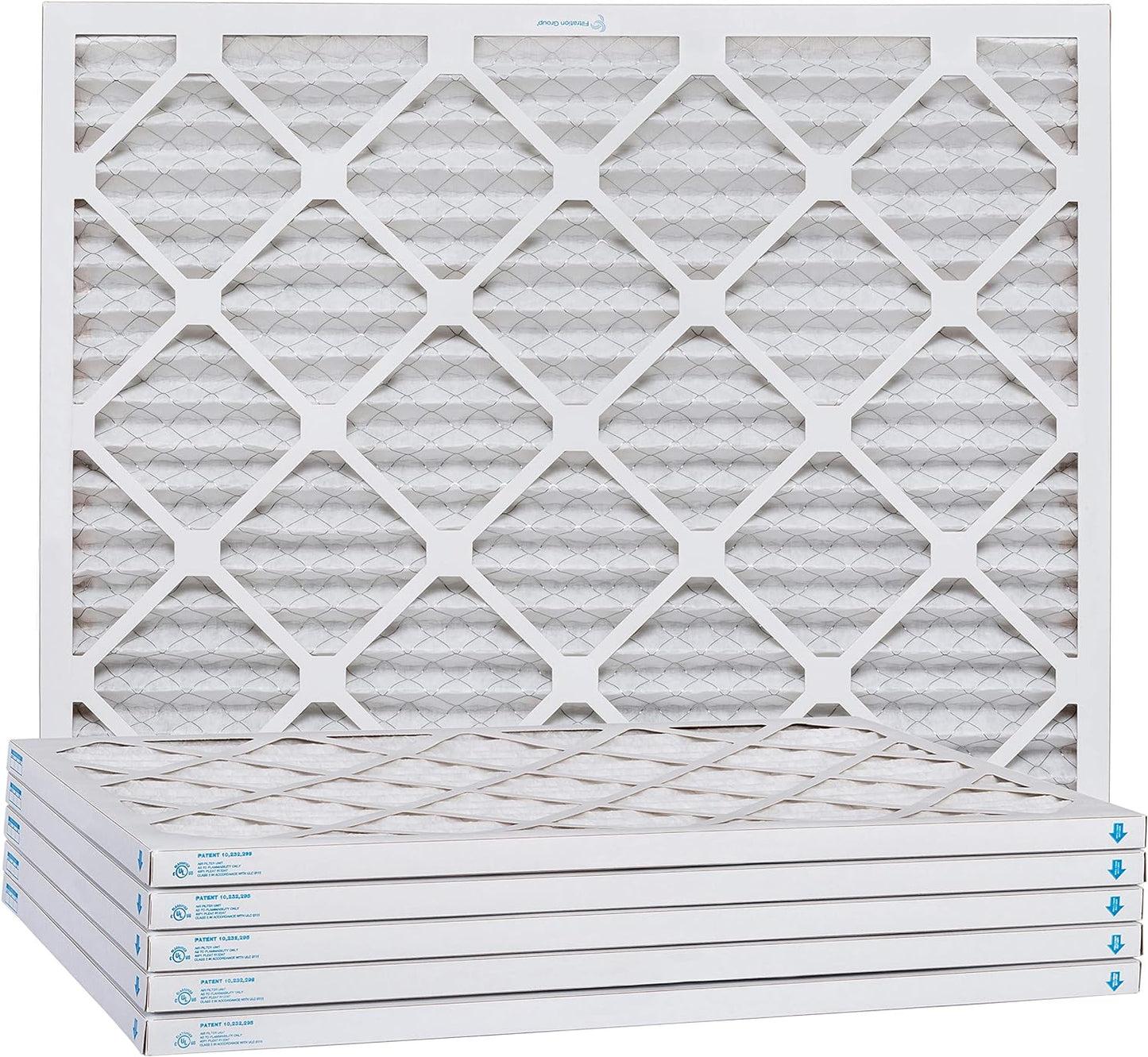 Aerostar 10x18x1 MERV 11-6 Count - Pleated Furnace & Air Conditioner Filters - Removes Dust, Cold & Flu Germs, Lint, Mold, Pet Dander, Allergy-Causing Pollen, Smog & Smoke
